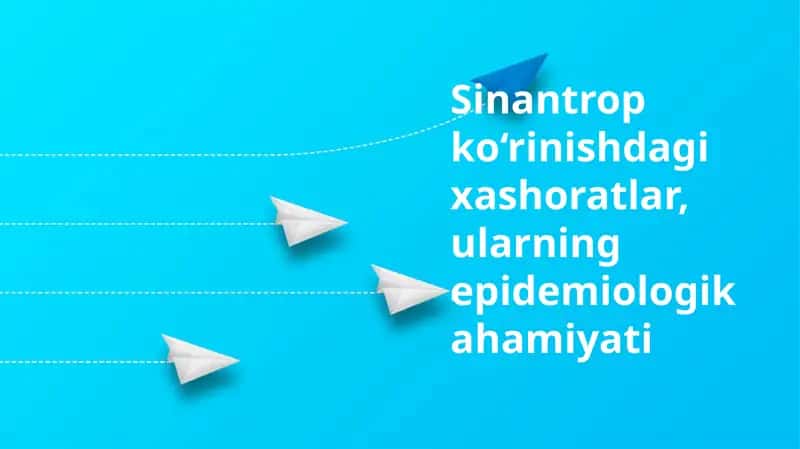Sinantrop ko‘rinishdagi xashoratlar, ularning epidemiologik ahamiyati