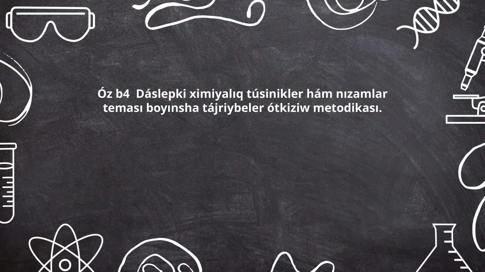 Atom tuzilishi va xossalari