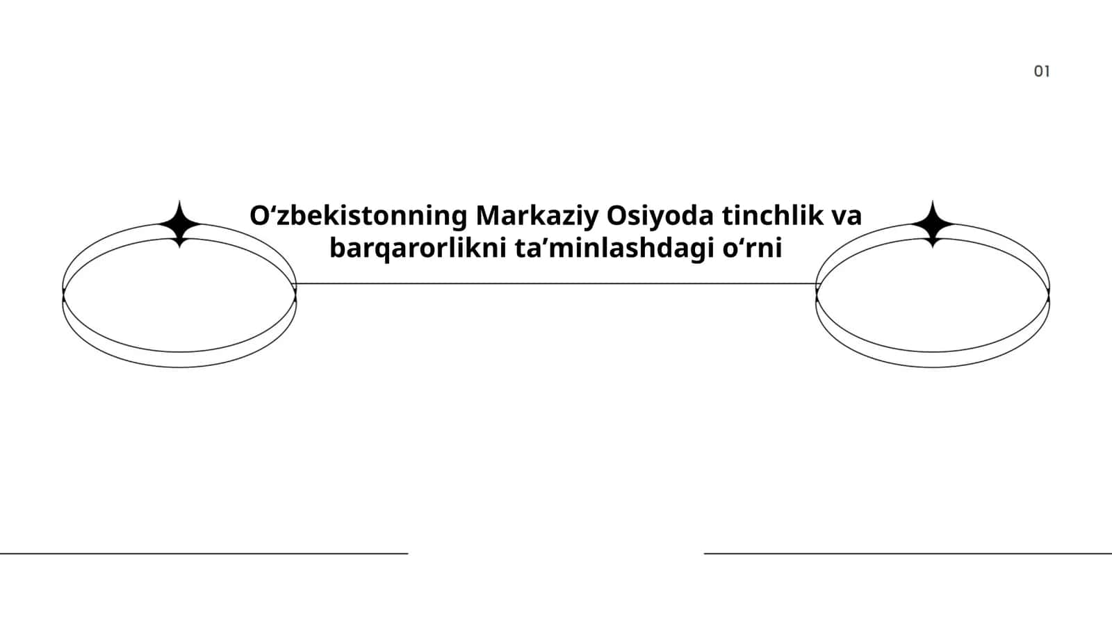 Markaziy Osiyoda Tinchlik va Barqarorlik