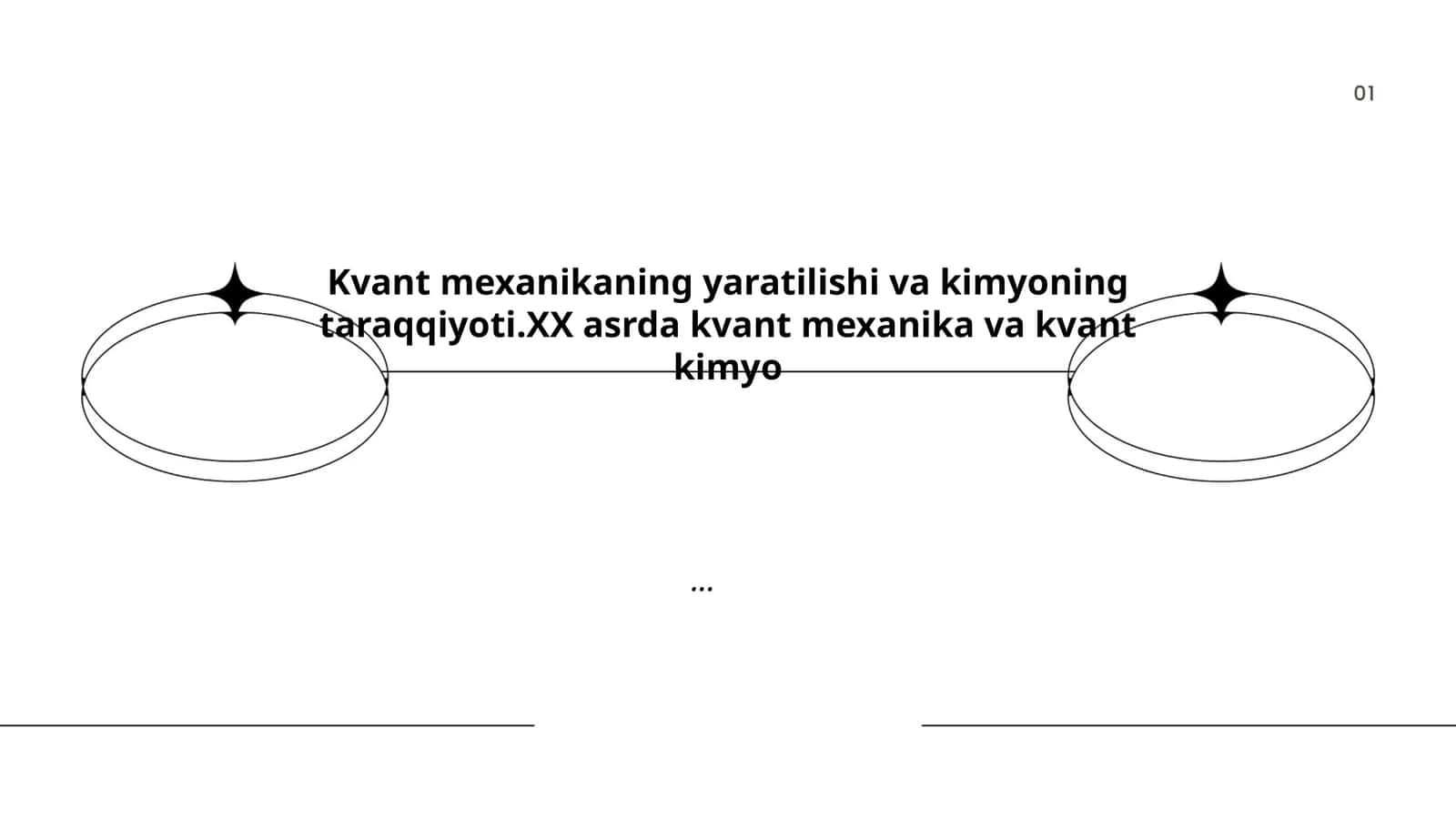 Kvant mexanikaning yaratilishi va kimyoning taraqqiyoti