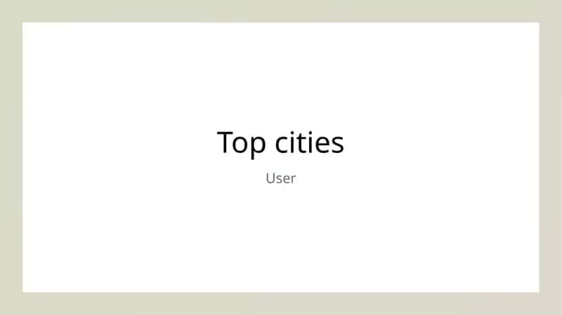 Global Cities: Culture & Economy