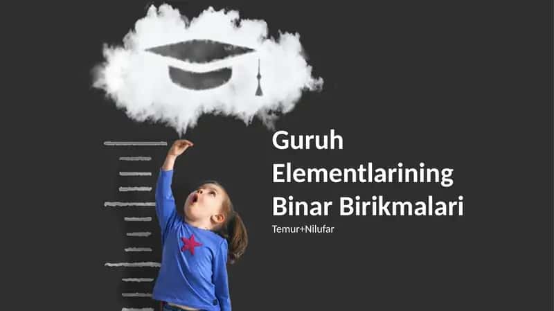 Guruh Elementlarining Binar Birikmalari