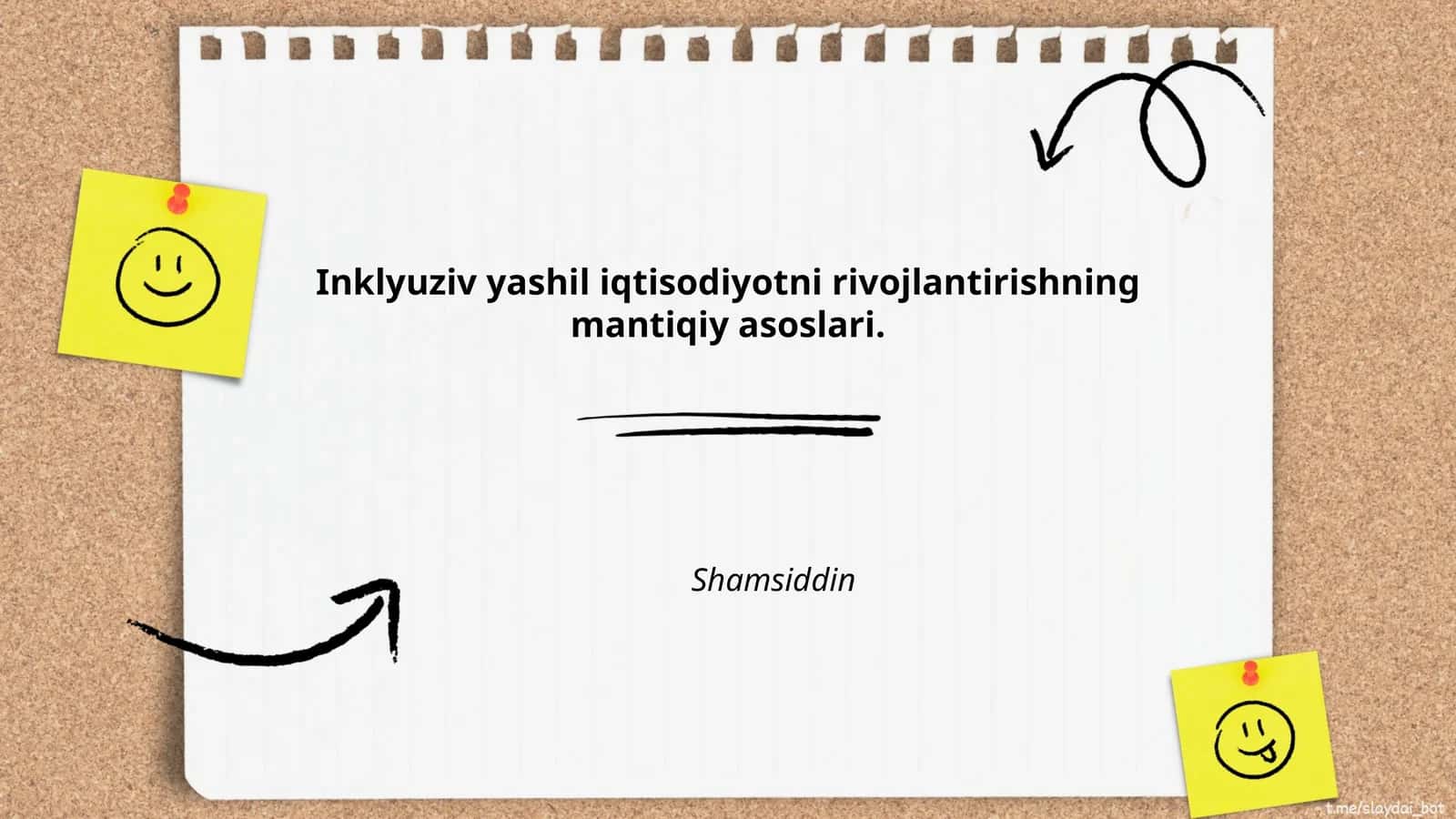 Inklyuziv yashil iqtisodiyotni rivojlantirishning mantiqiy asoslari