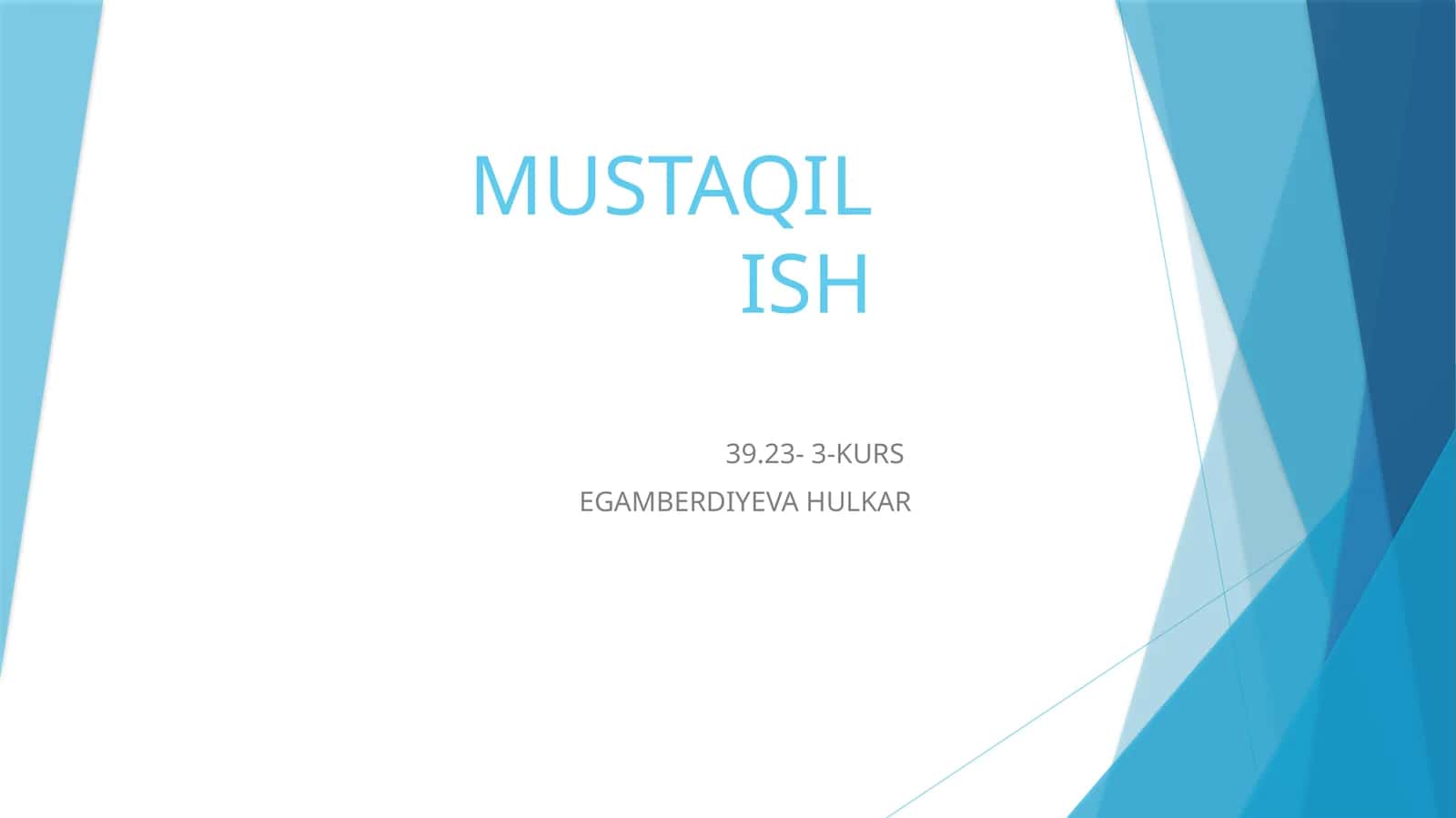 EKologik omillar va ularning organizmga ta'siri