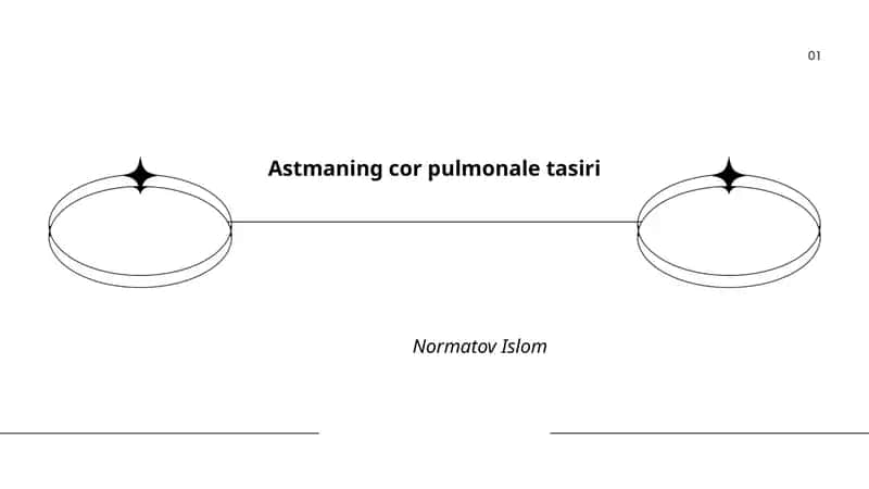 Astmaning cor pulmonale tasiri