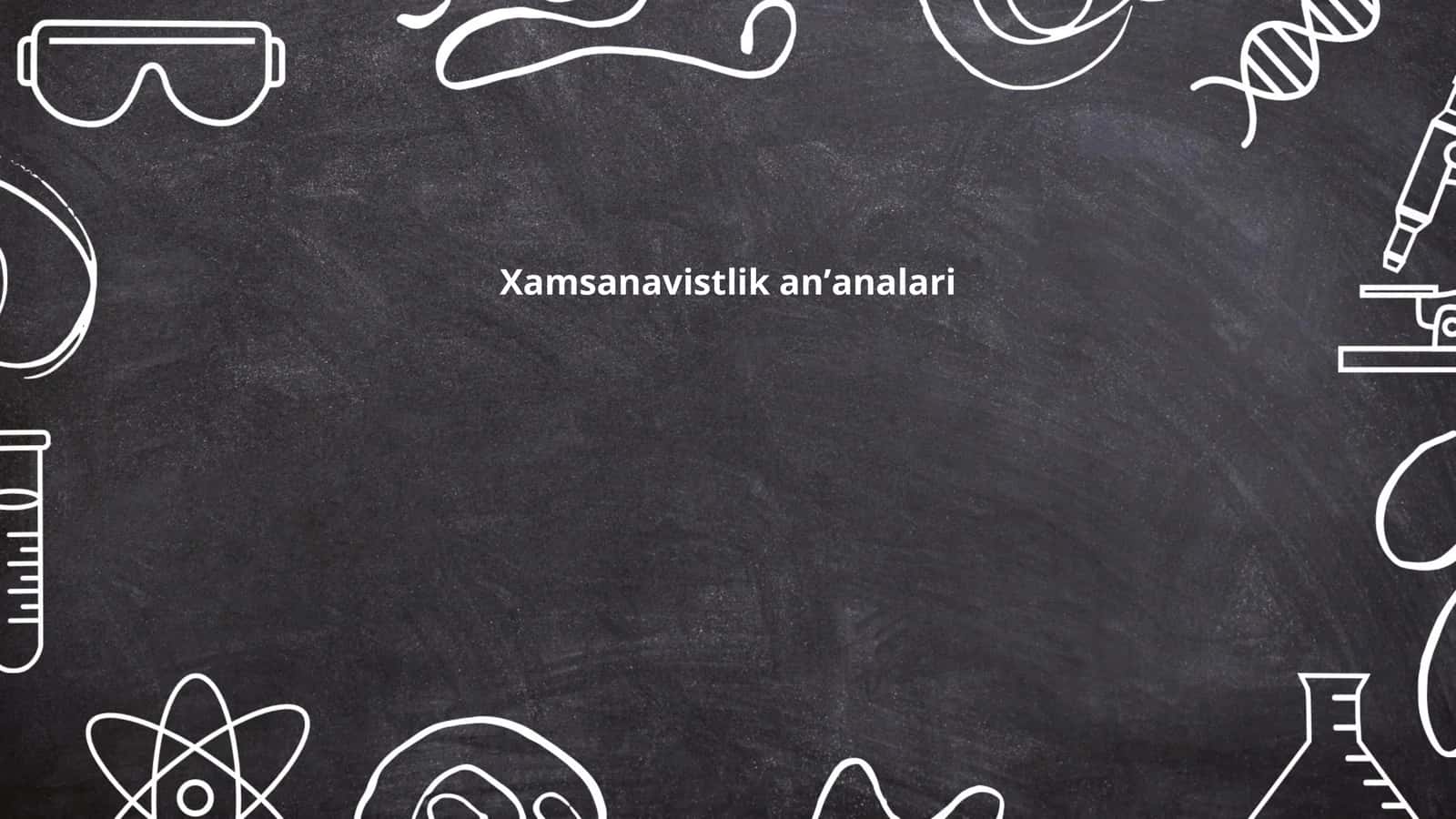 Xamsanavistlik anʼanalari
