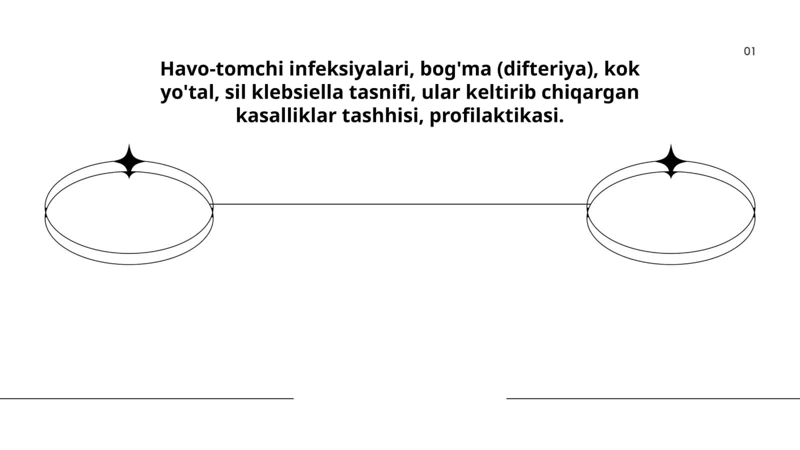 Havo-tomchi infeksiyalari: bog'ma (difteriya), kok yo'tal, sil klebsiella tasnifi, ular keltirib chiqargan kasalliklar tashhisi, profilaktikasi