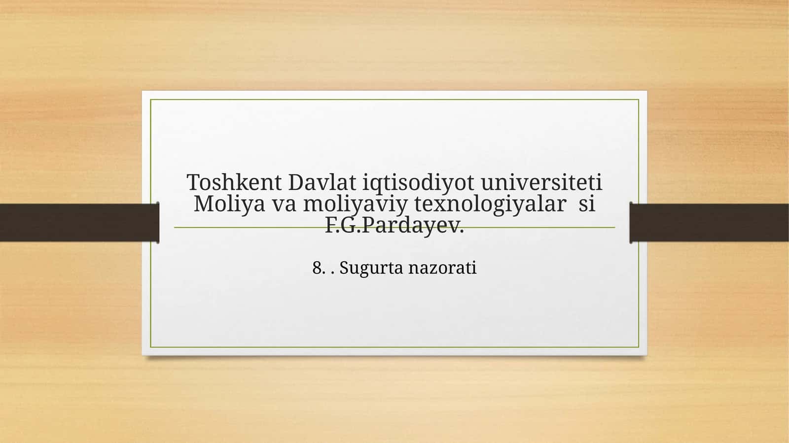 Sugurta nazorati