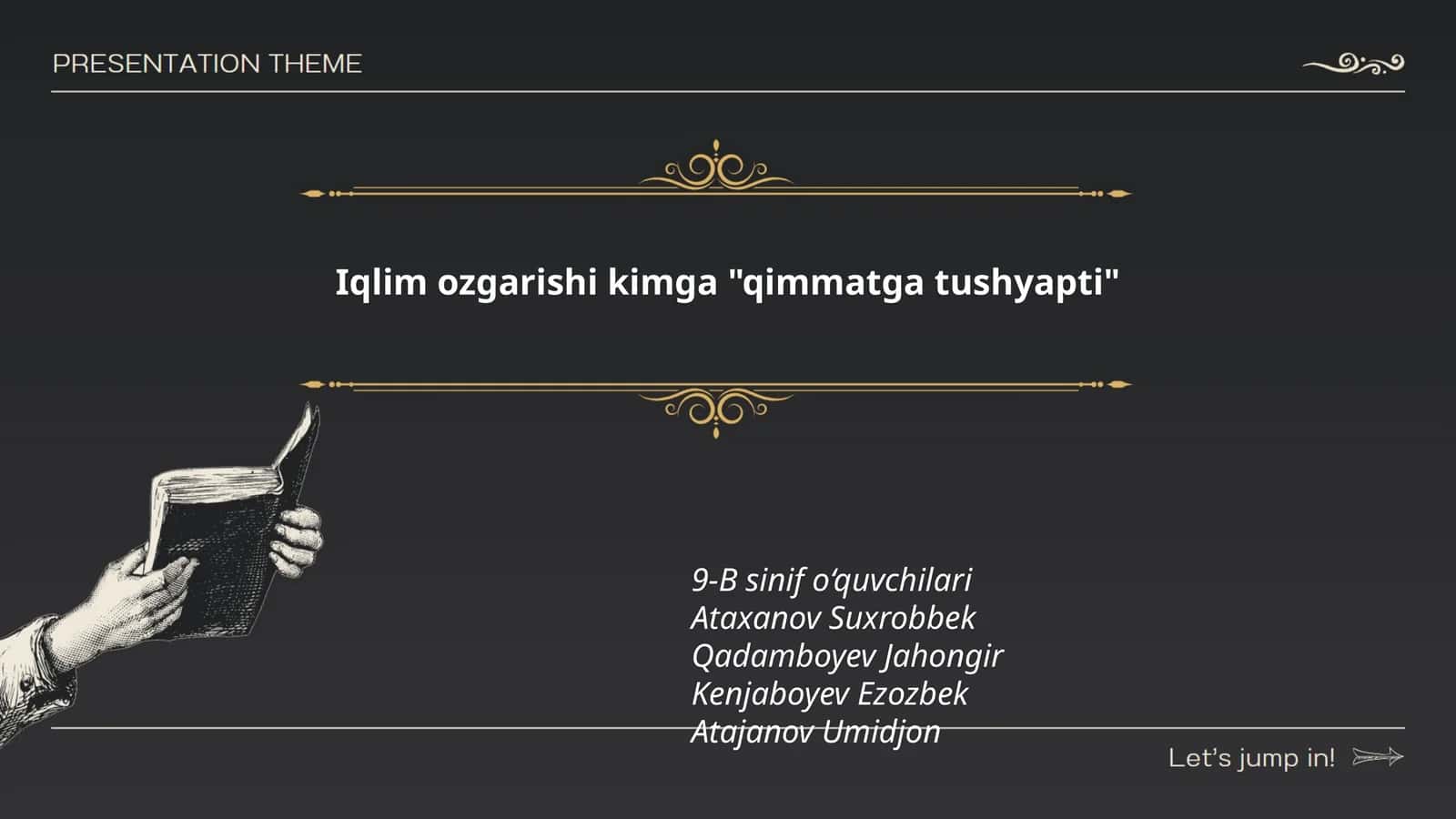 Iqlim ozgarishi kimga "qimmatga tushyapti"