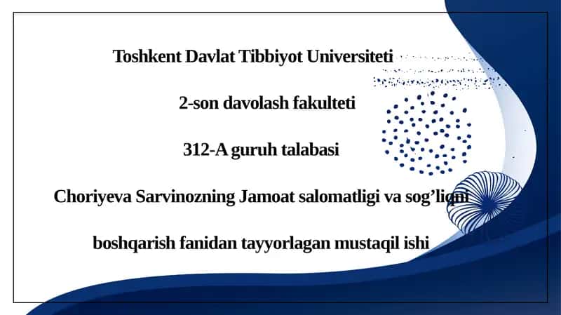 O’rtacha miqdorlar va ularni hisoblash bo’yicha masalalar yechish