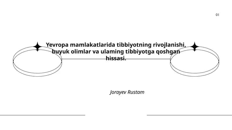 Tibbiyotning Yevropadagi rivojlanishi