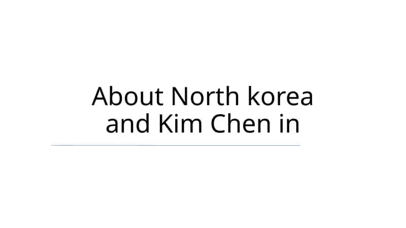 Kim Chen haqida