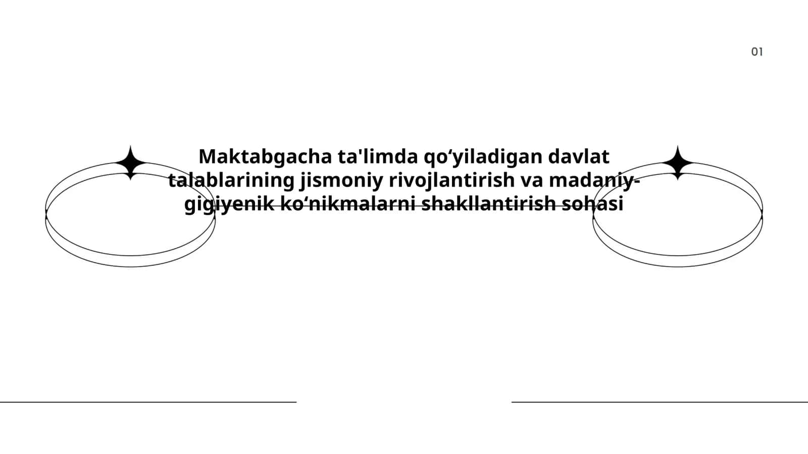 Maktabgacha ta'limda qoʻyiladigan davlat talablarining jismoniy rivojlantirish va madaniy-gigiyenik koʻnikmalarni shakllantirish sohasi