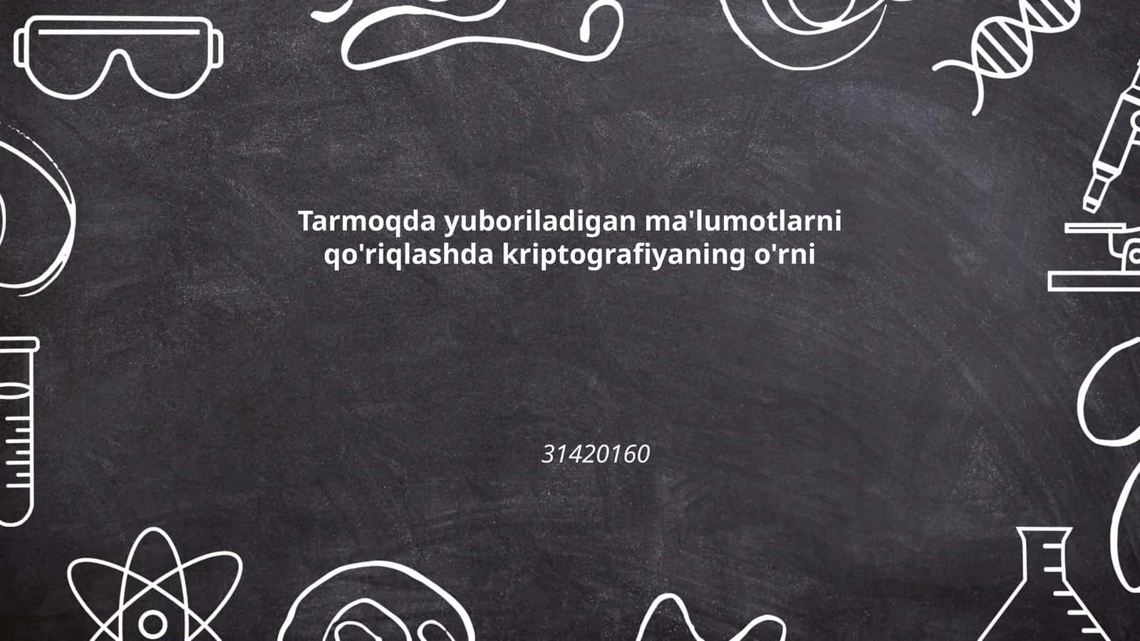 Kriptografiya asoslari