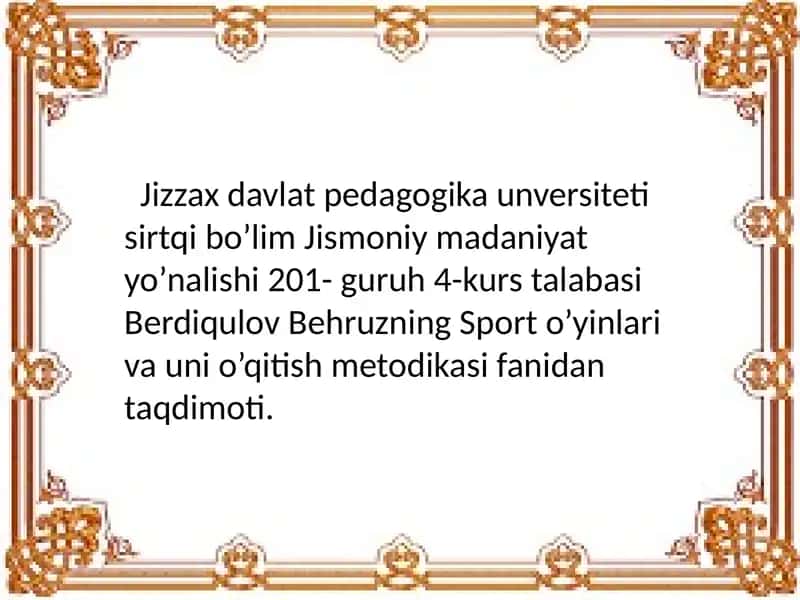 Voleybol o'yinining o'ziga xos xususiyatlari
