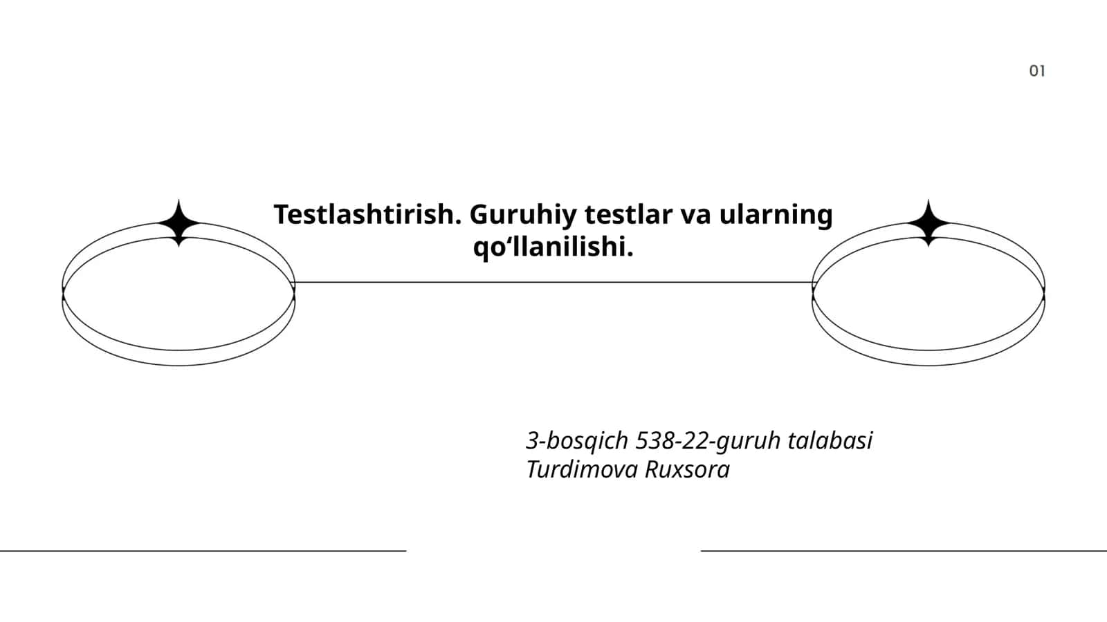 Guruhiy testlarning nazariy asoslari