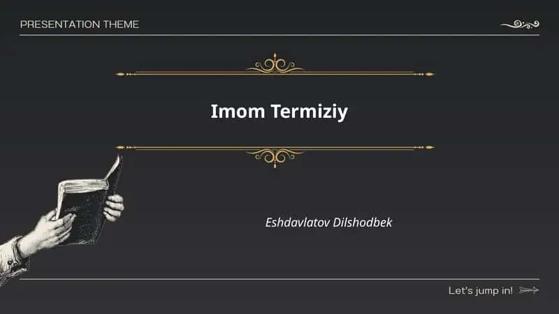 Imom Termiziy