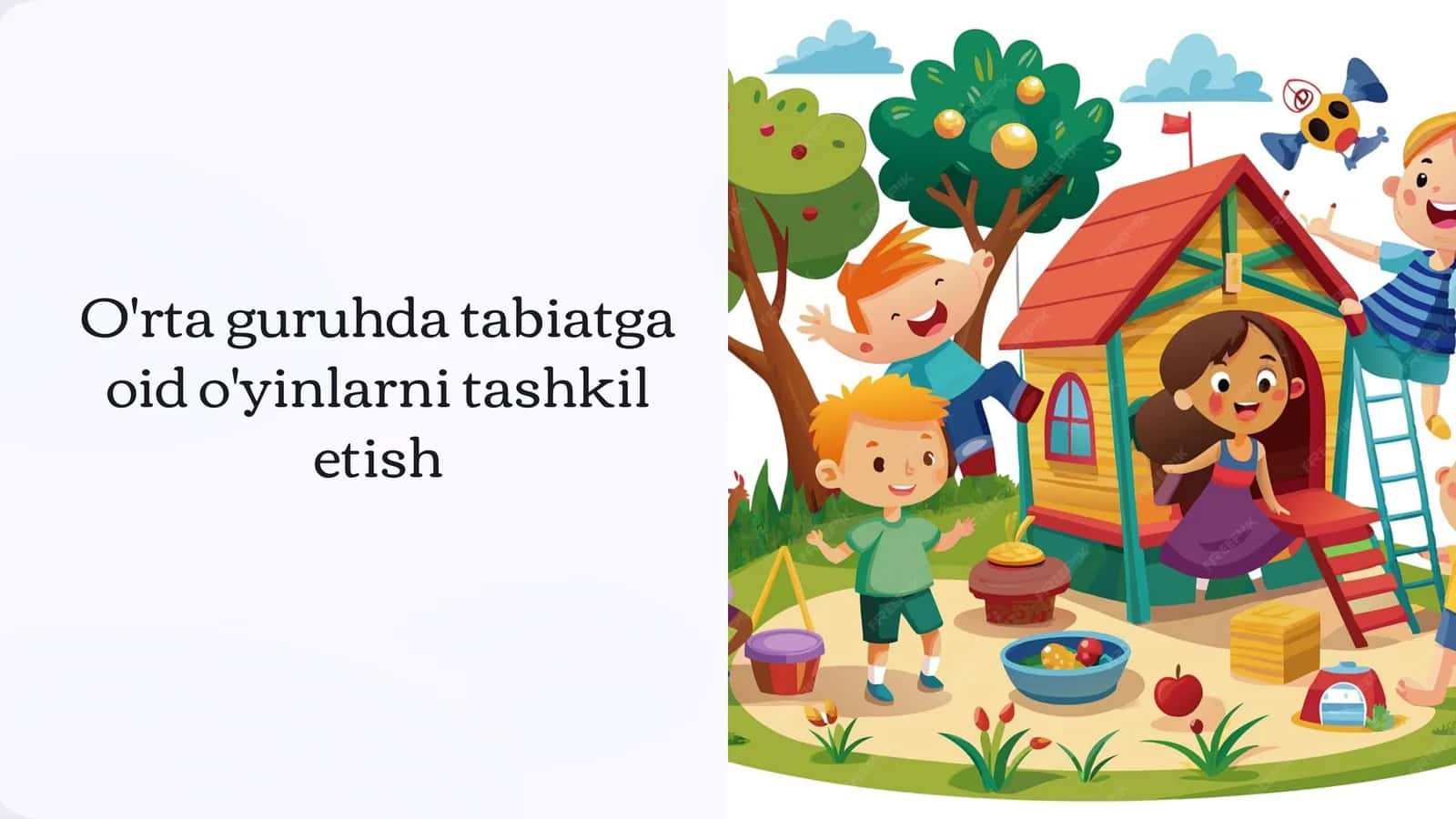 O'rtaguruhdatabiatgaoido'yinlarnitashkiletish