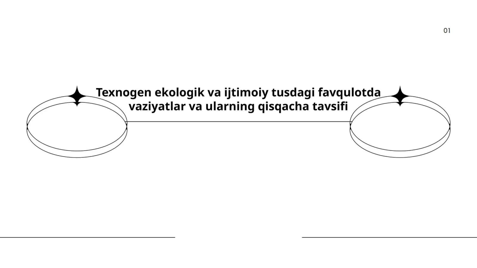 Texnogen ekologik va ijtimoiy tusdagi favqulotda vaziyatlar va ularning qisqacha tavsifi