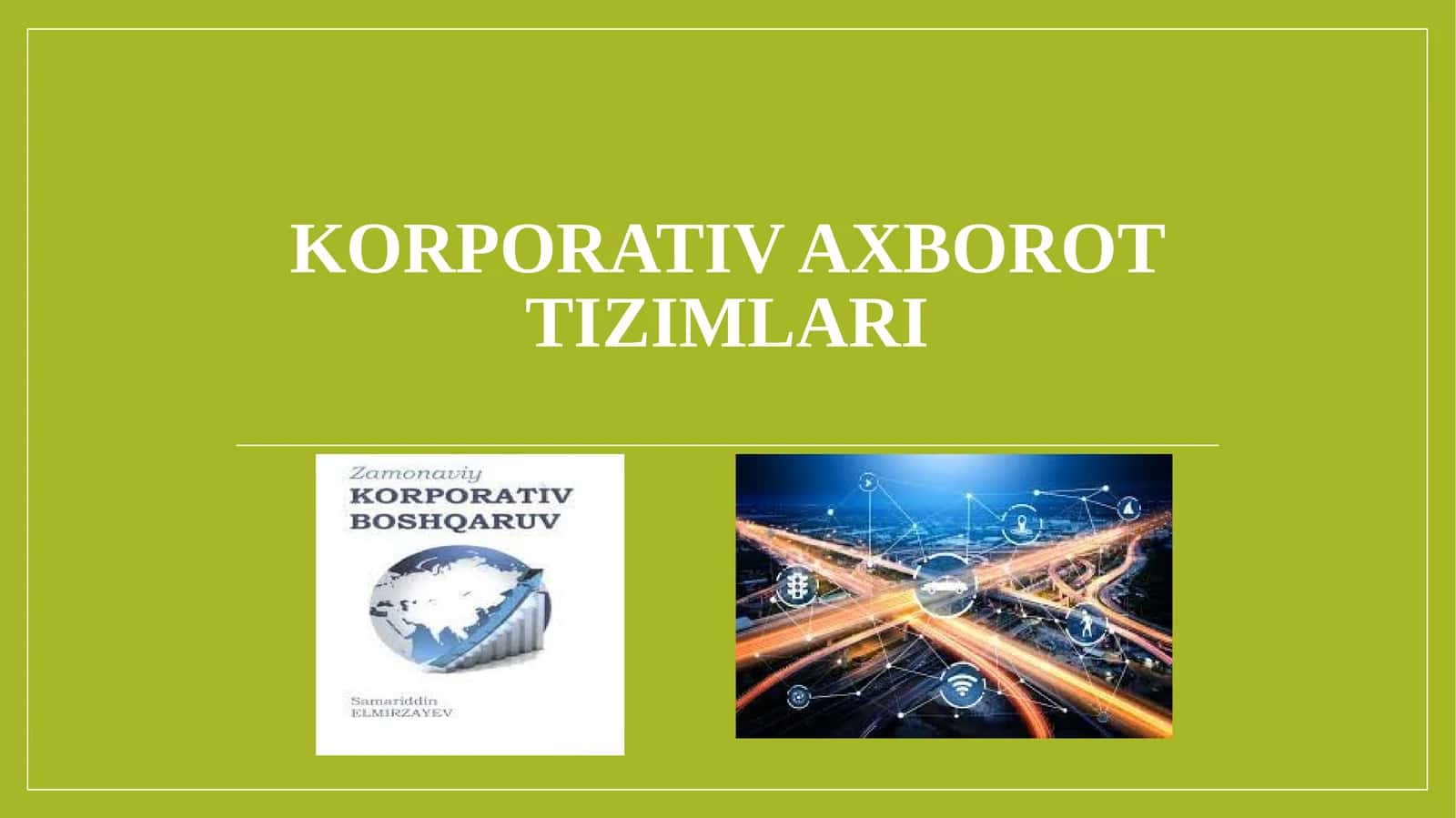 Korporativ axborot tizimlari