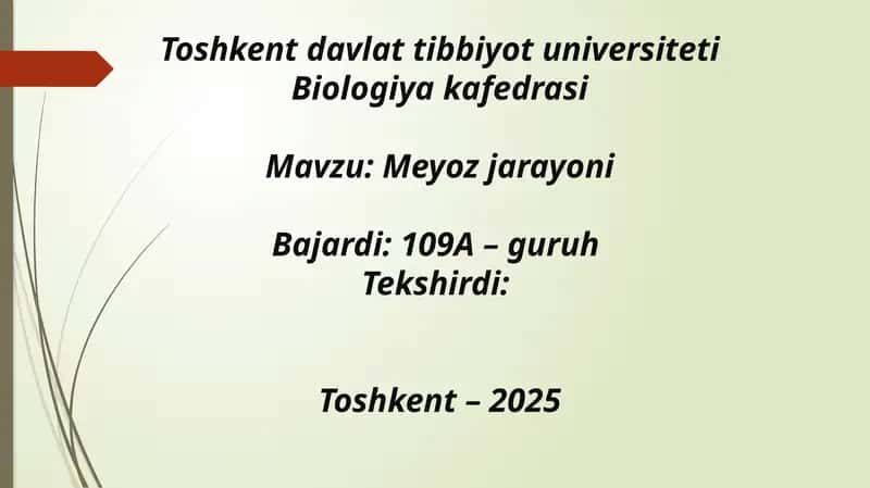 Meyoz jarayoni