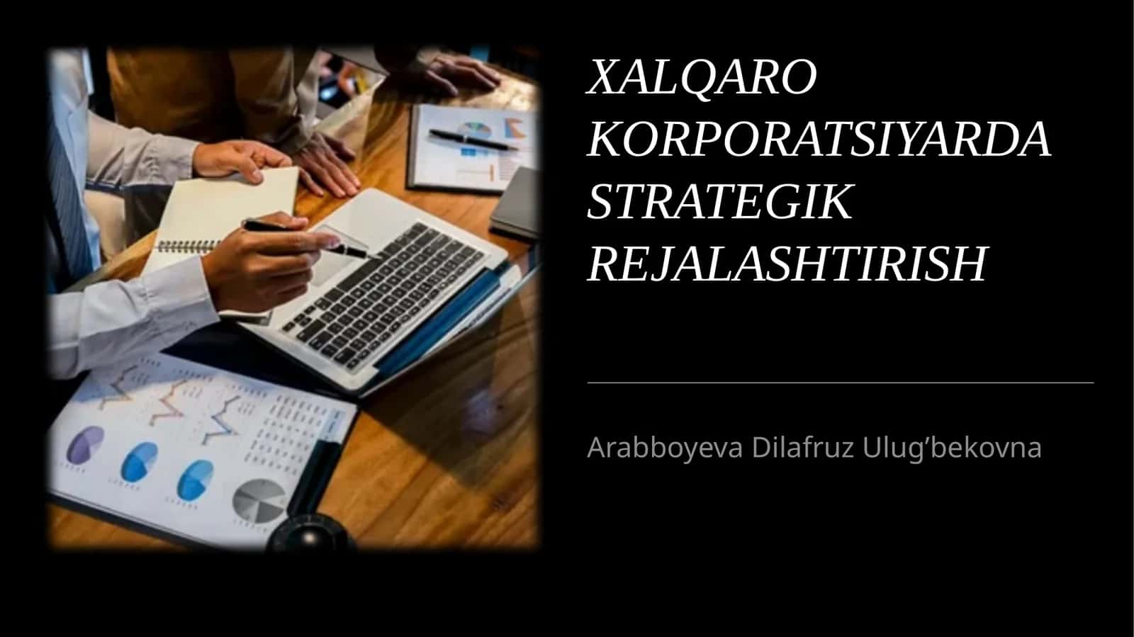 StrategikRivojlantirish