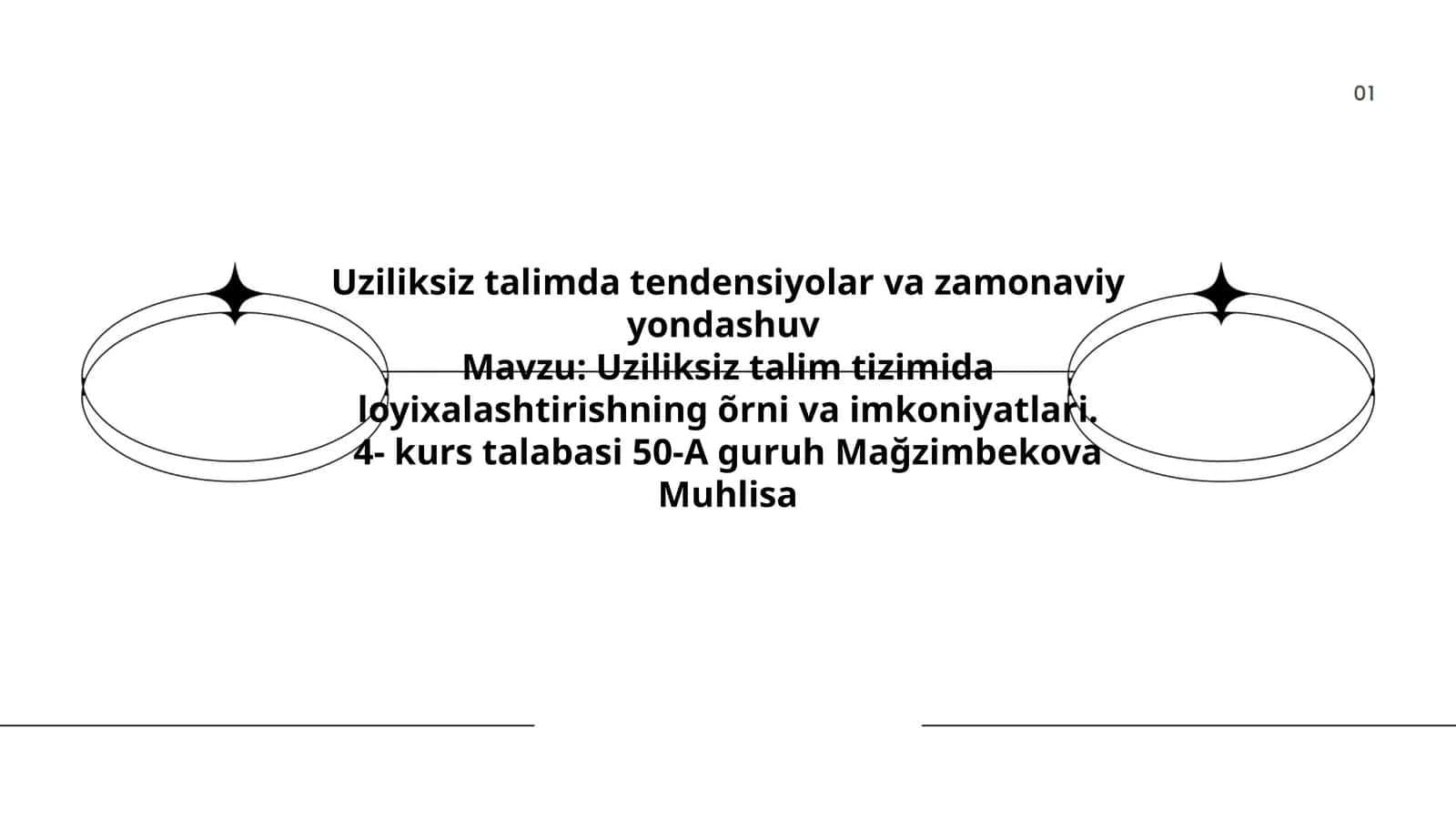 Uziliksiz talimda tendensiyolar va zamonaviy yondashuv