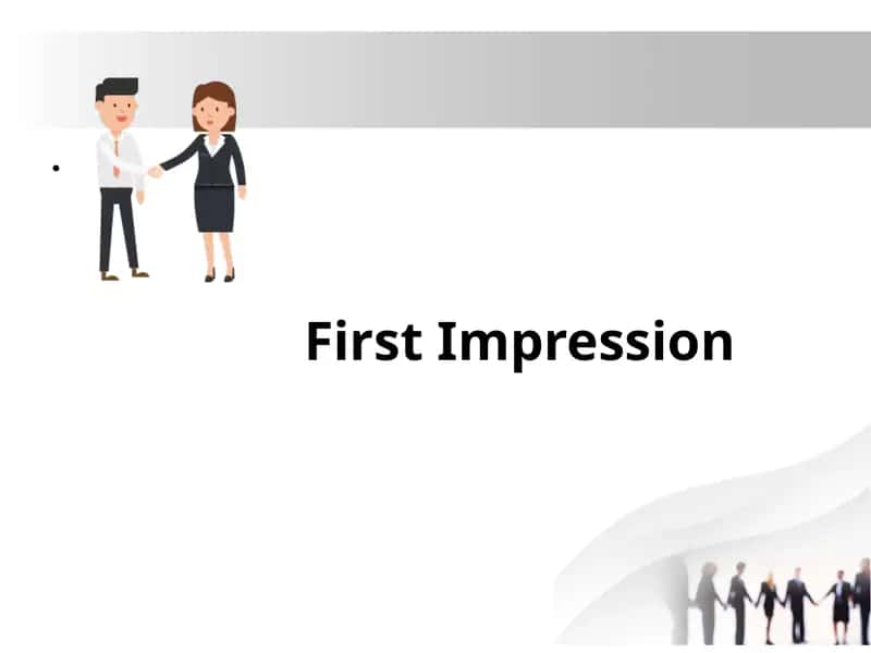 First Impression