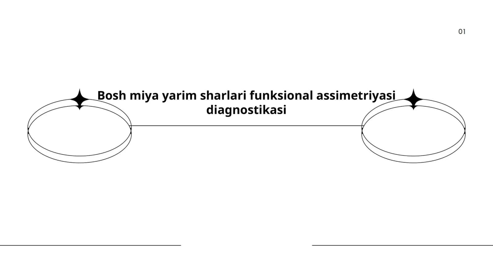 Bosh miya yarim sharlari funksional assimetriyasi diagnostikasi