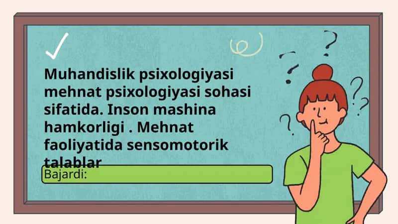 Muhandislik Psixologiyasi