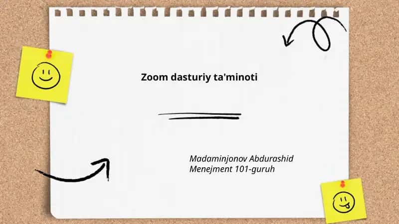 Zoom dasturiy ta'minoti