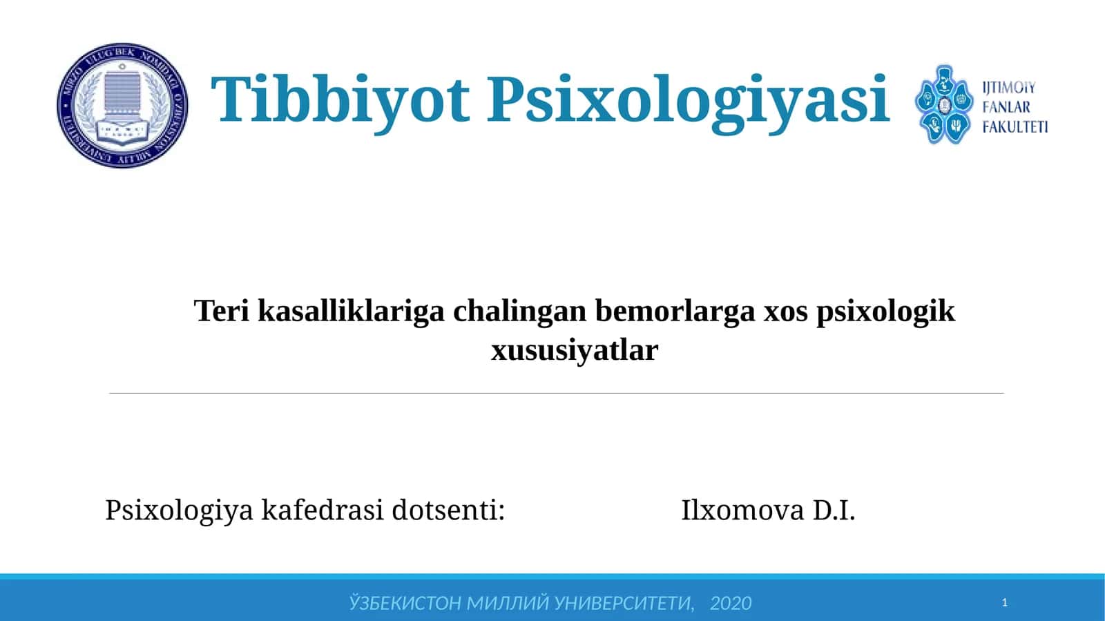 TibbiyotPsixologiyasi