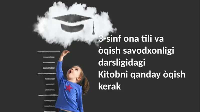 3-sinf ona tili va òqish savodxonligi darsligi
