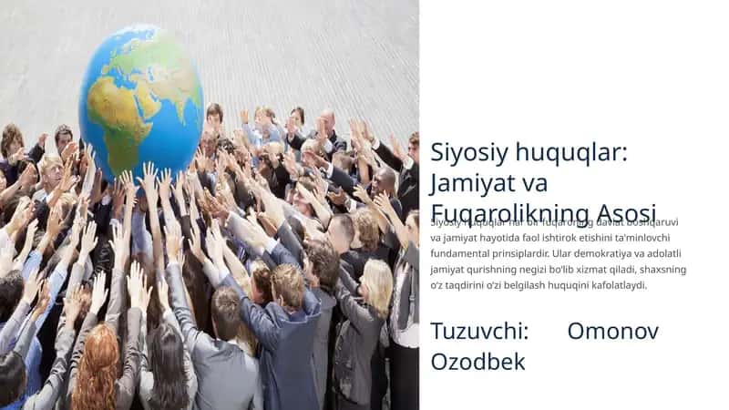 Siyosiy huquqlar