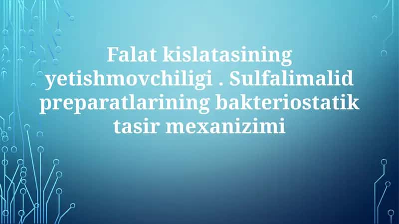 Folat yetishmovchiligi: sabablari, belgilari va diagnostikasi