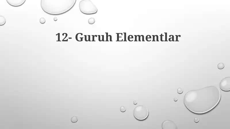 12-GuruhElementlar