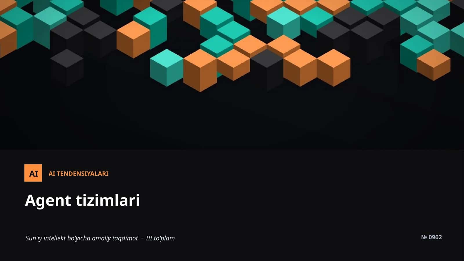 AI TENDENSIYALARI