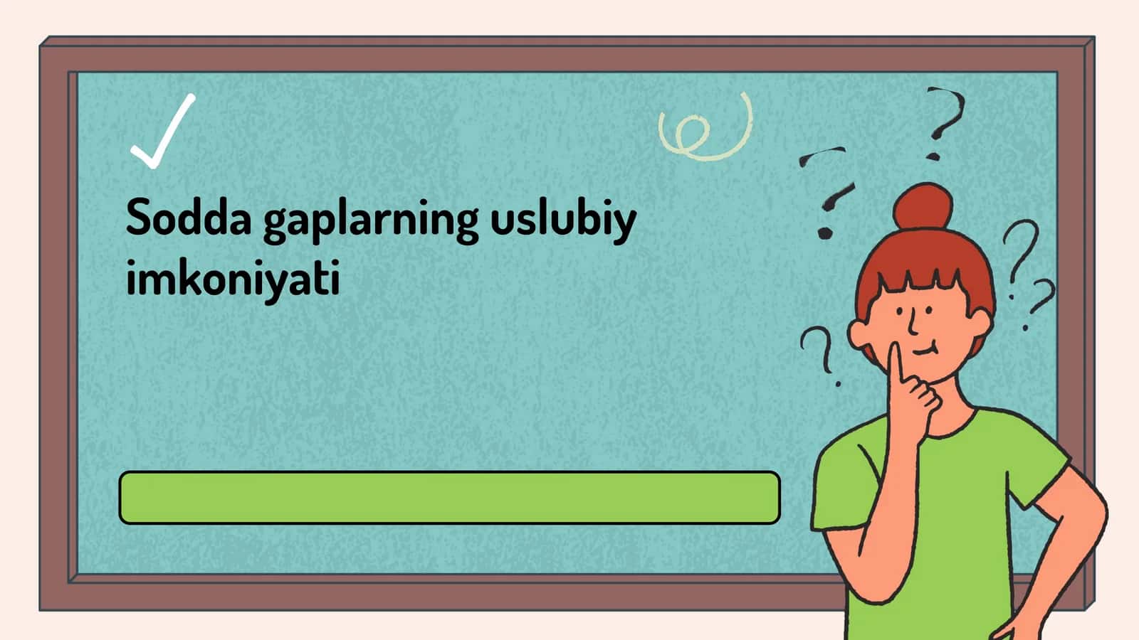 Sodda gaplarning uslubiy imkoniyati