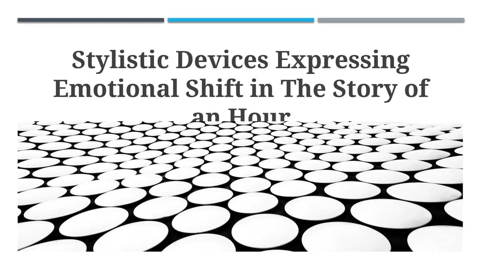 Emotional Transformation and Literary Devices in 'The Story of an Hour'