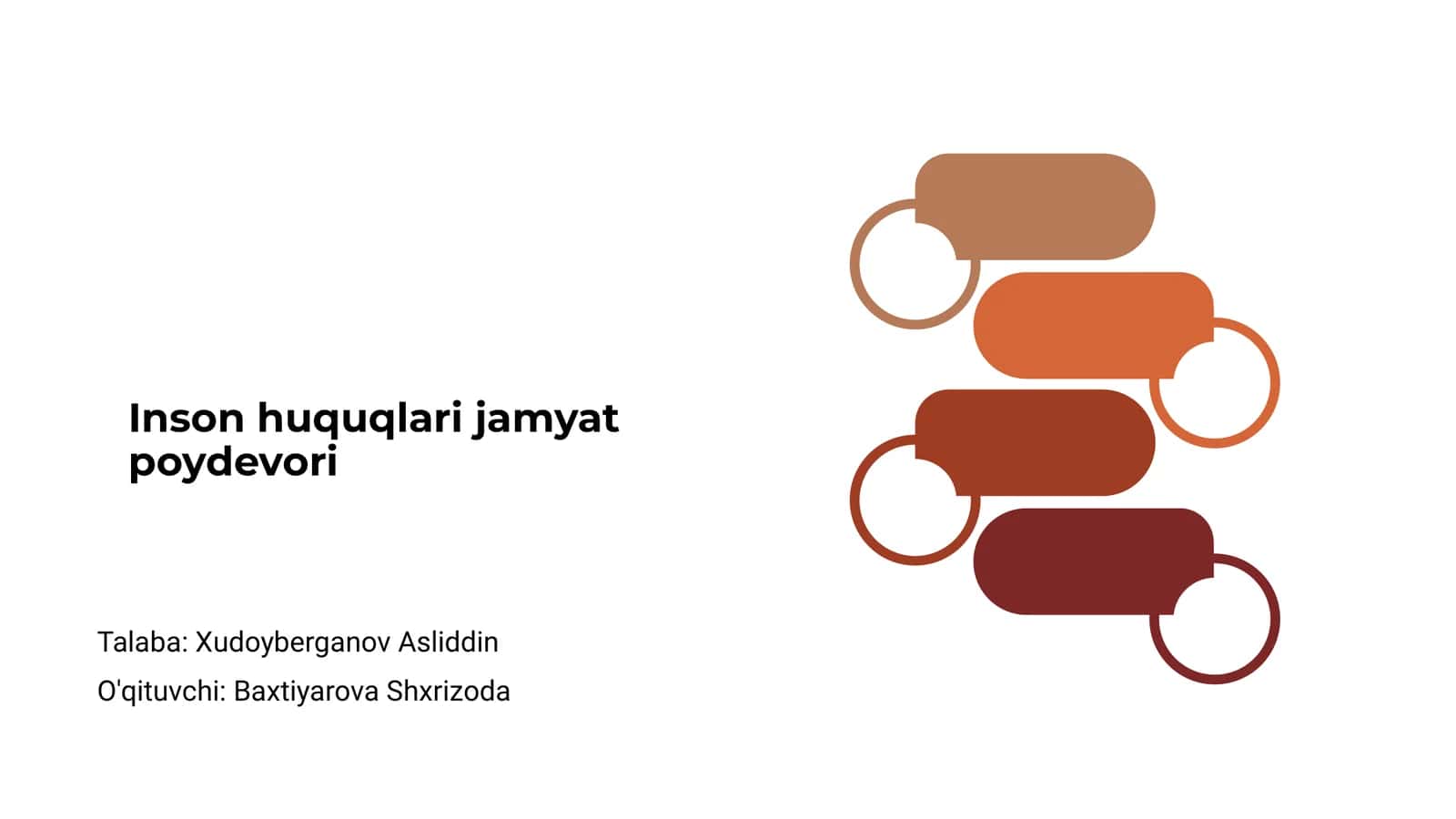 Inson huquqlari jamyat poydevori