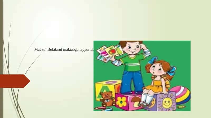 Bolalarni maktabga tayyorlash fanining boshqa fanlar bilan aloqasi