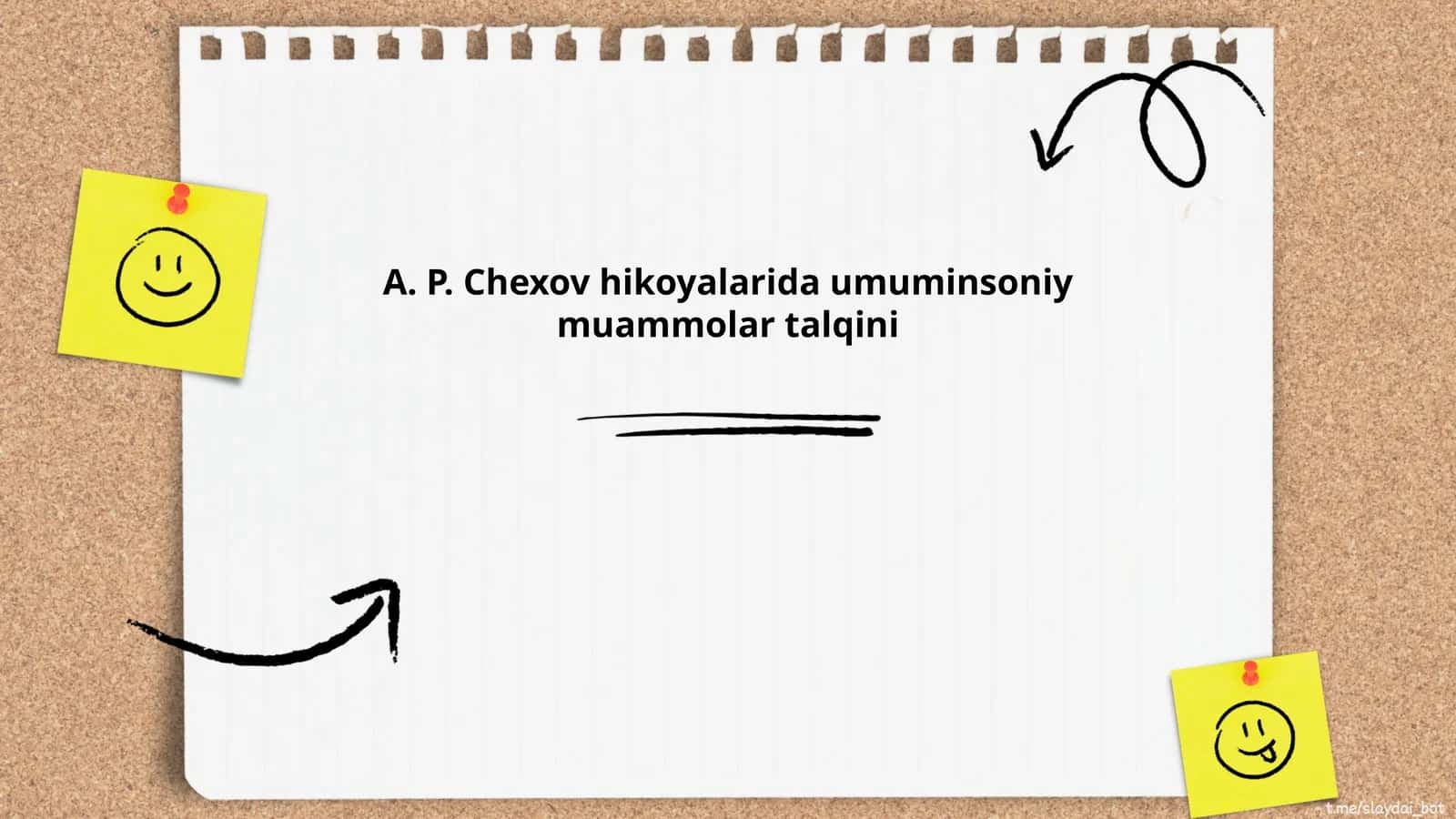 A. P. Chexov hikoyalarida umuminsoniy muammolar talqini