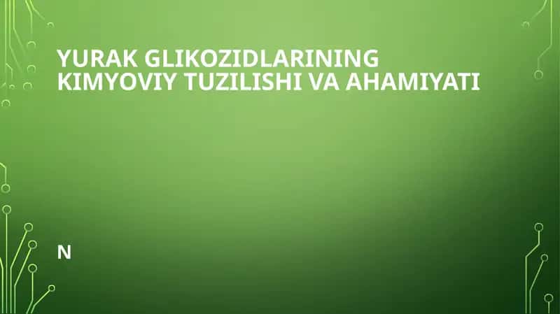 Yurakglikozidlari