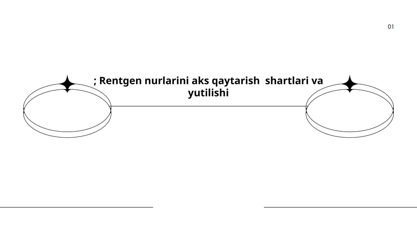 Rentgen nurlarini aks qaytarish shartlari va yutilishi