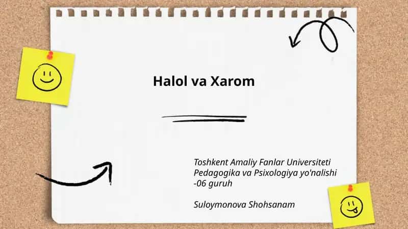 Halol va Xarom