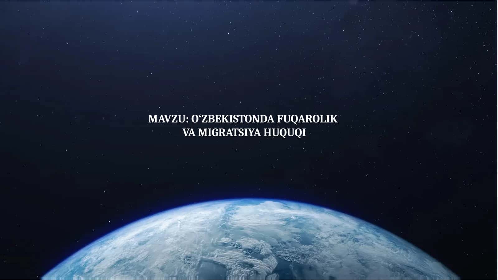 O‘ZBEKISTONDA FUQAROLIK VA MIGRATSIYA HUQUQI