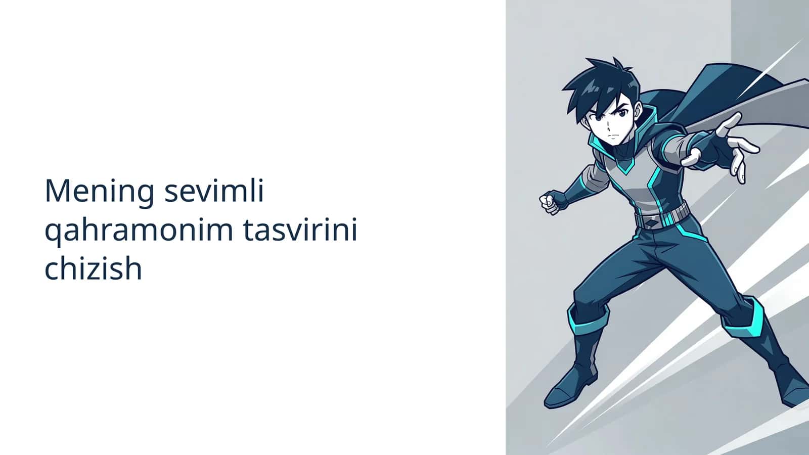 Mening sevimli qahramonim tasvirini chizish