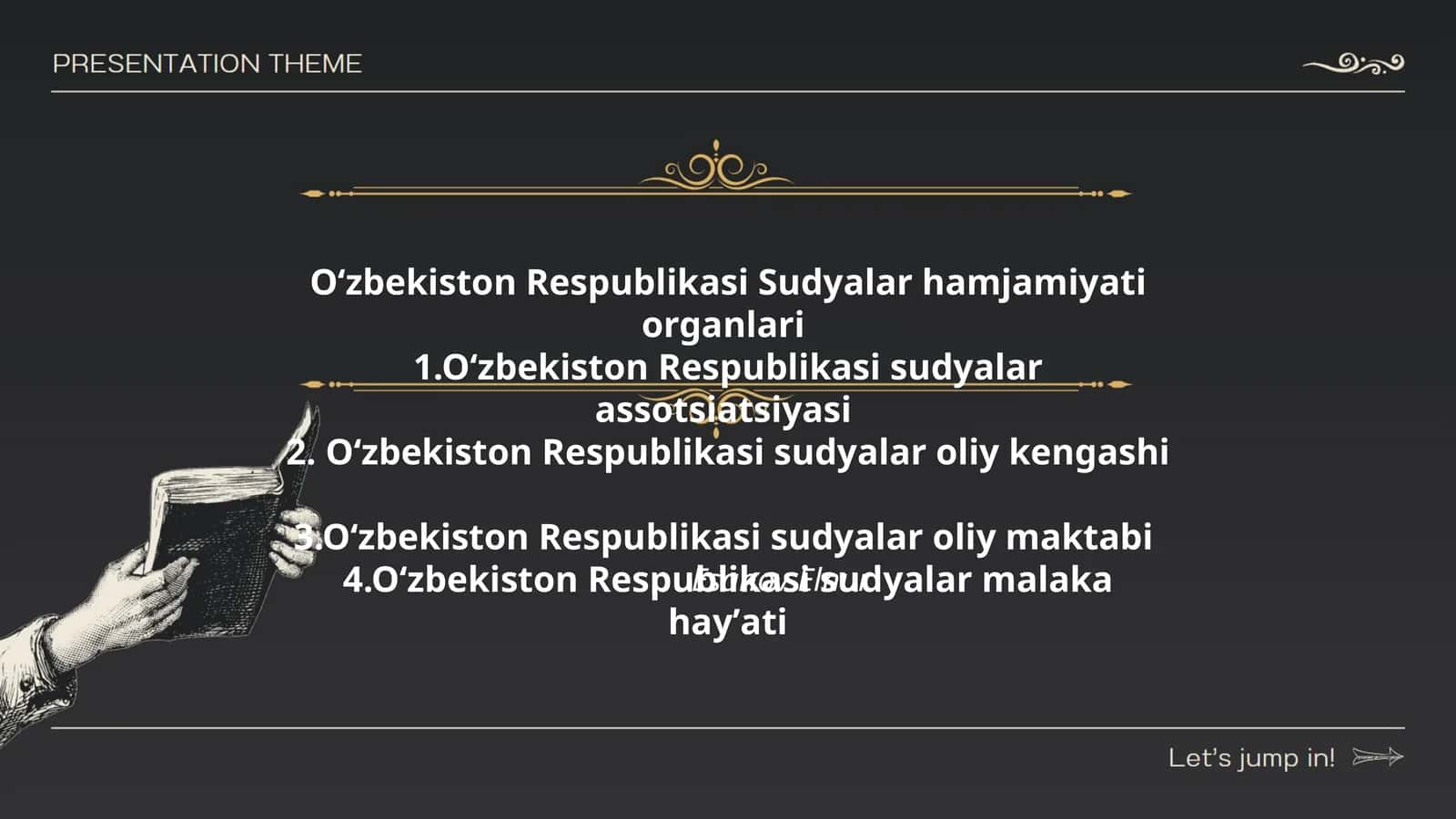 Oʻzbekiston Respublikasi Sudyalar hamjamiyati organlari