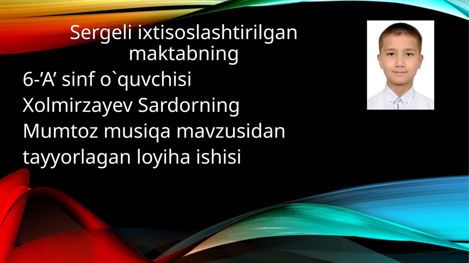 Mumtozmusiqamavzusidan tayyorlagan loyiha ishi