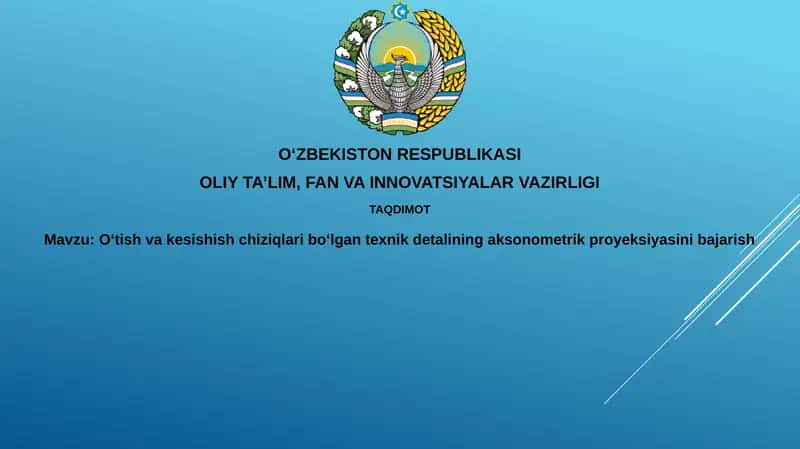 Aksonometrik proyeksiyalash